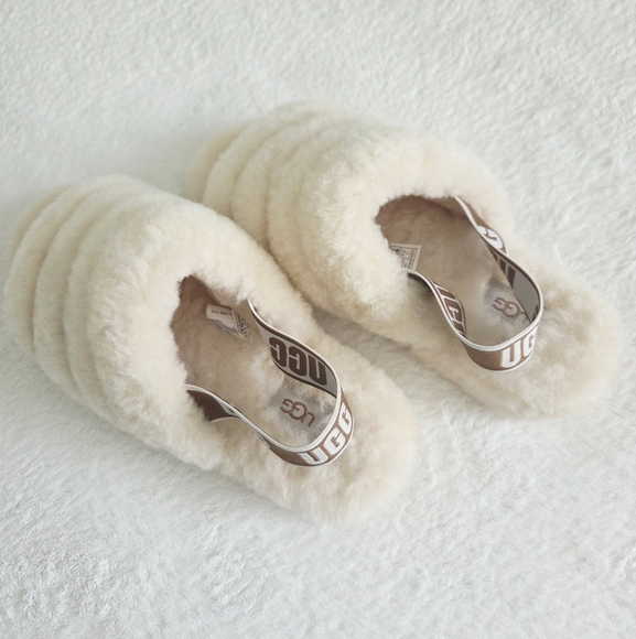 UGG Fluffy Yeah Cream Slippers - Picture 5 of 10